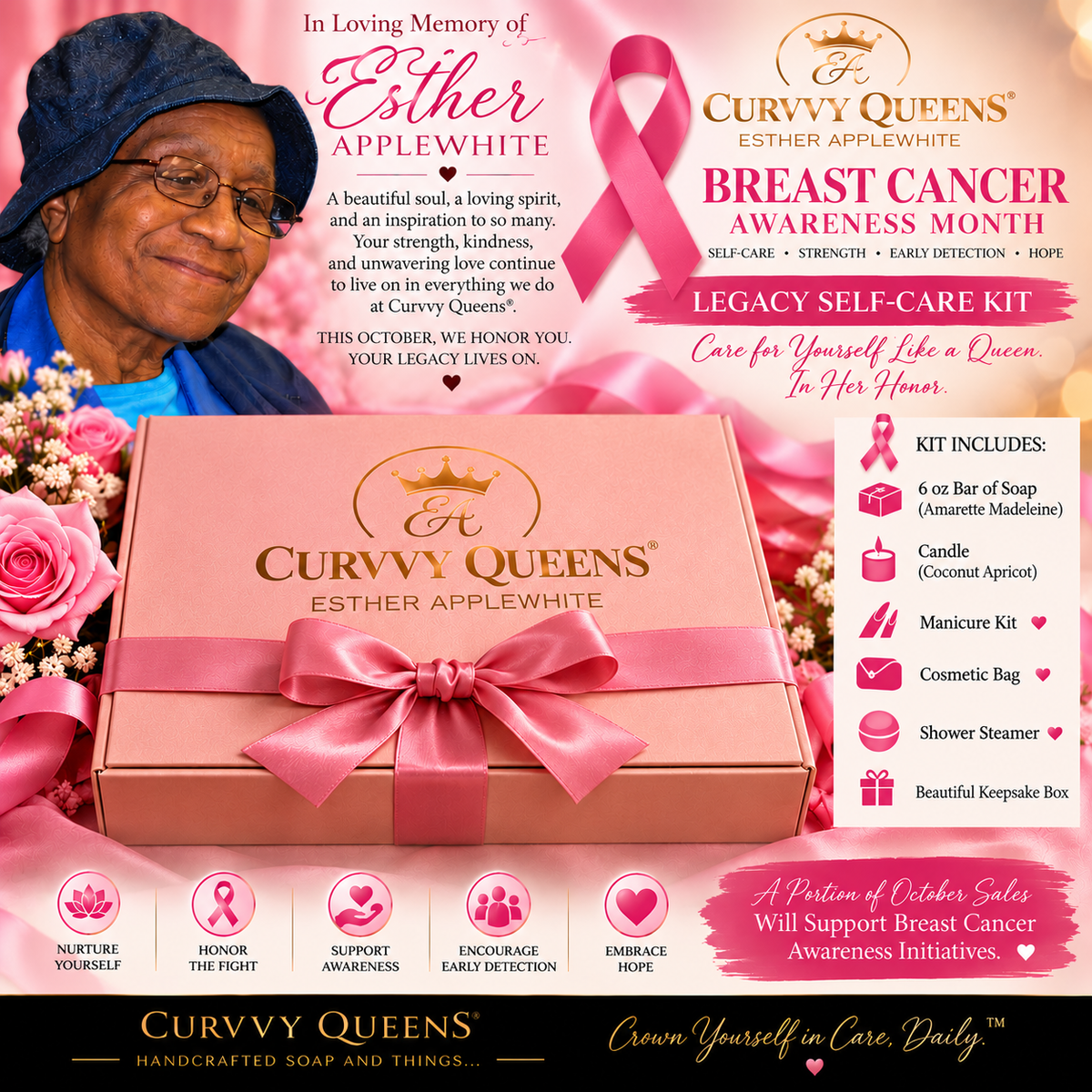 Breast Cancer Awareness Legacy Gift Set